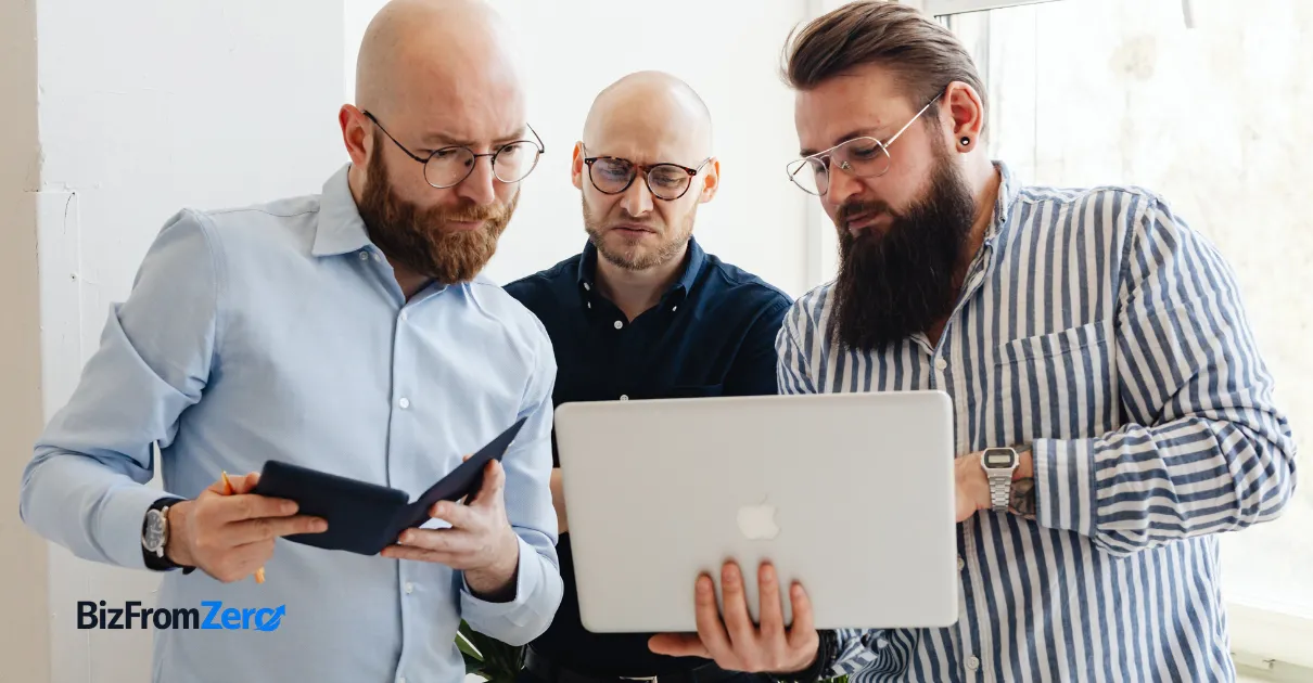 Minimal tech stack setup for a service business in 2026 showing five essential tool categories for freelancers and solopreneurs